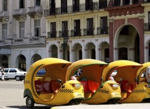 Coco Taxis In Cuba